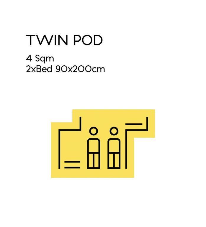 Wom Beach Pod Hotel - A Member Of Brown Hotels Tel Aviv Ruang foto